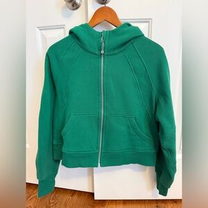 Lululemon Scuba Oversized Full-Zip Hoodie Size XS/S Green